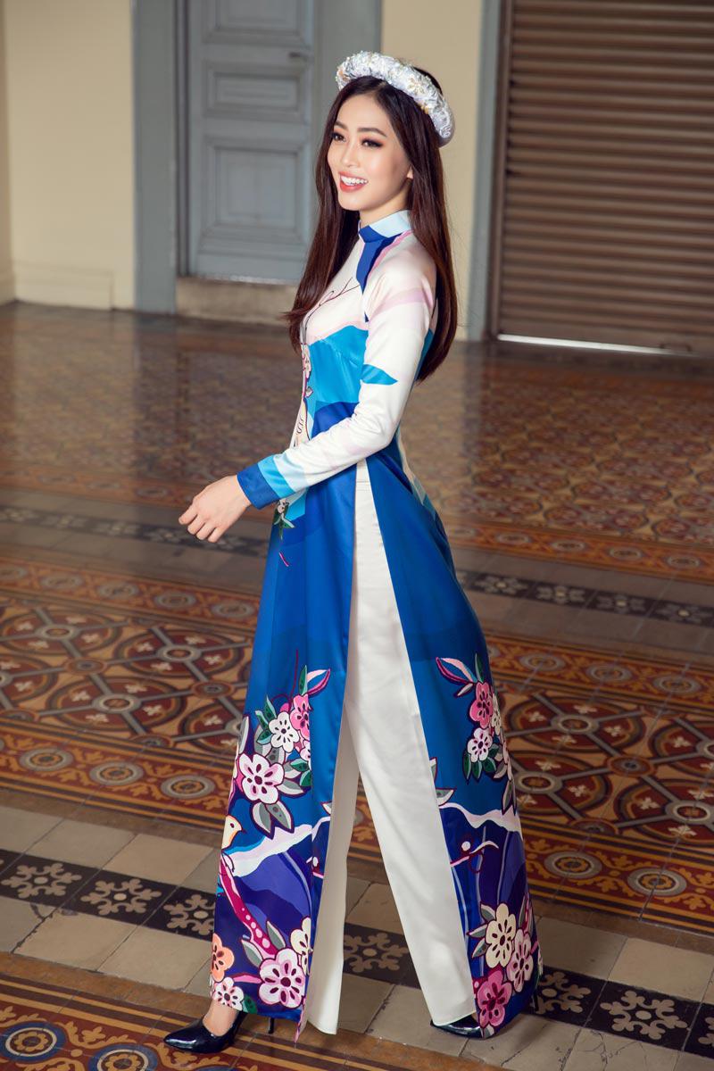 tieu vy cung hai a hau xung xinh ao dai hoa chuan bi san sang cho ngay tet can ke - 7