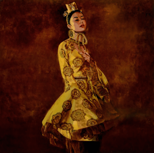 LACQUER PAINTING "MONG MI" 5