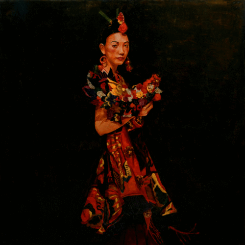 LACQUER PAINTING "MONG MI" 3