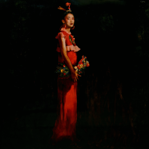 LACQUER PAINTING "MONG MI" 4